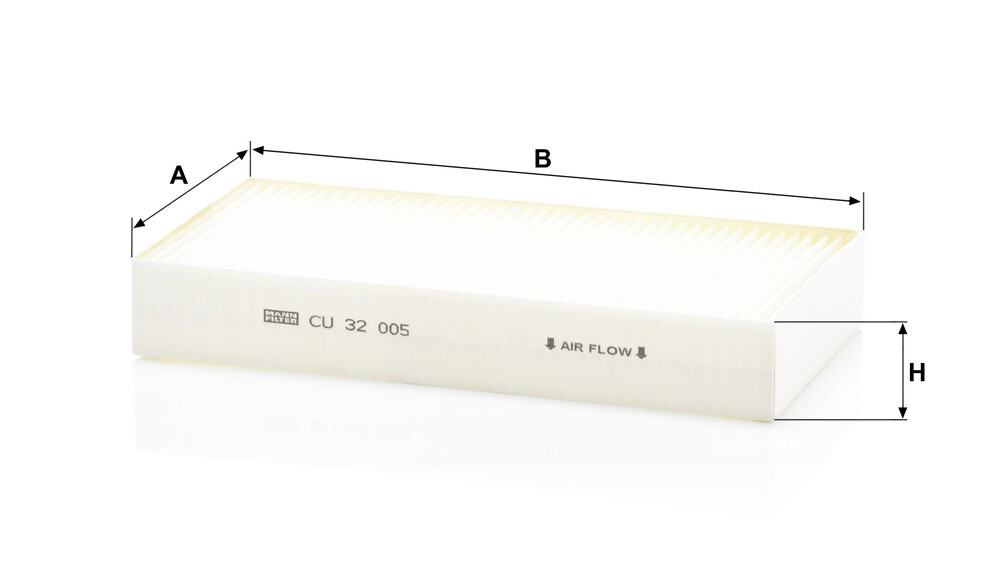 Фільтр повітряний обігрівача Mann-Filter CU32005 ціна, від 7.54 USD