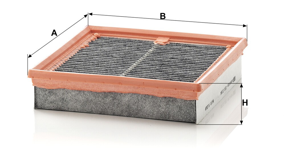 Фільтр повітряний обігрівача Mann-Filter CUK2184 ціна, від 27.29 USD