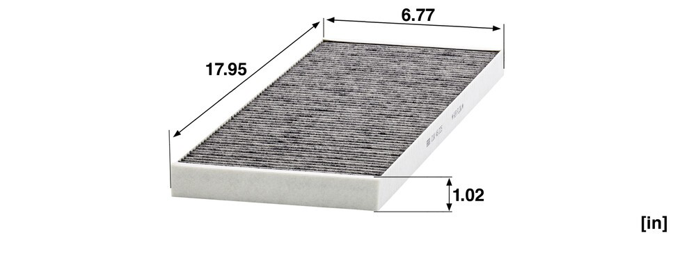 Фільтр повітряний обігрівача Mann-Filter CUK46025 ціна, від 20.59 USD
