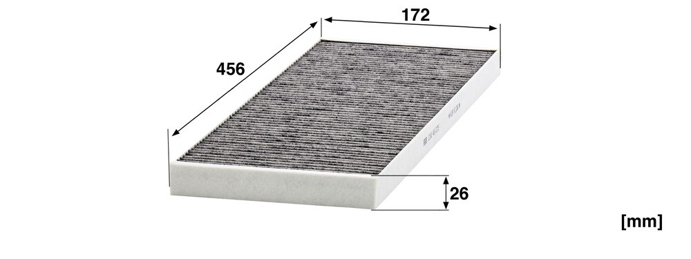 Купити CUK46025 Mann-Filter Фільтр салону вугільний
