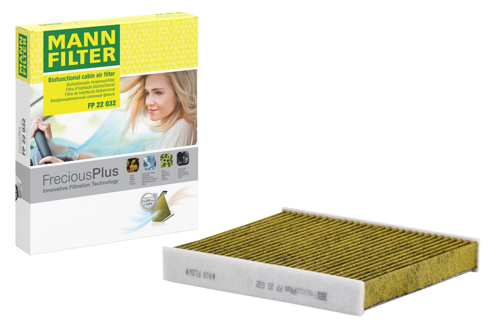 Купити FP22032 Mann-Filter Фільтр салону вугільний