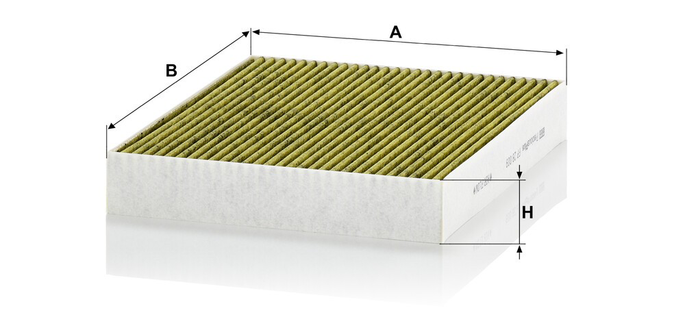 Купити FP28009 Mann-Filter Фільтр салону вугільний
