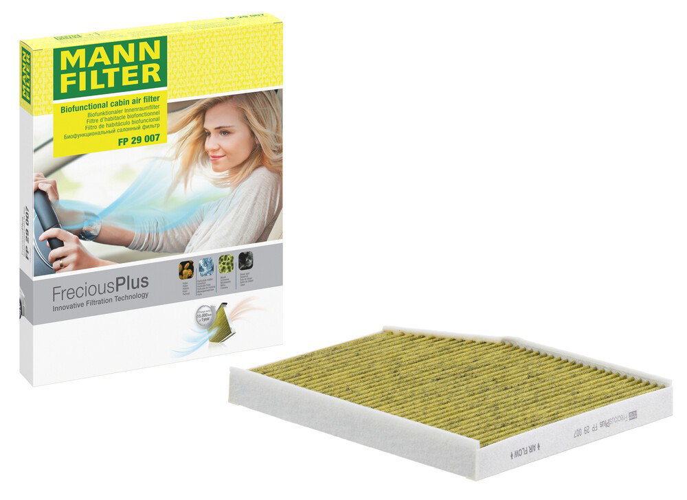 Купити FP29007 Mann-Filter Фільтр салону вугільний