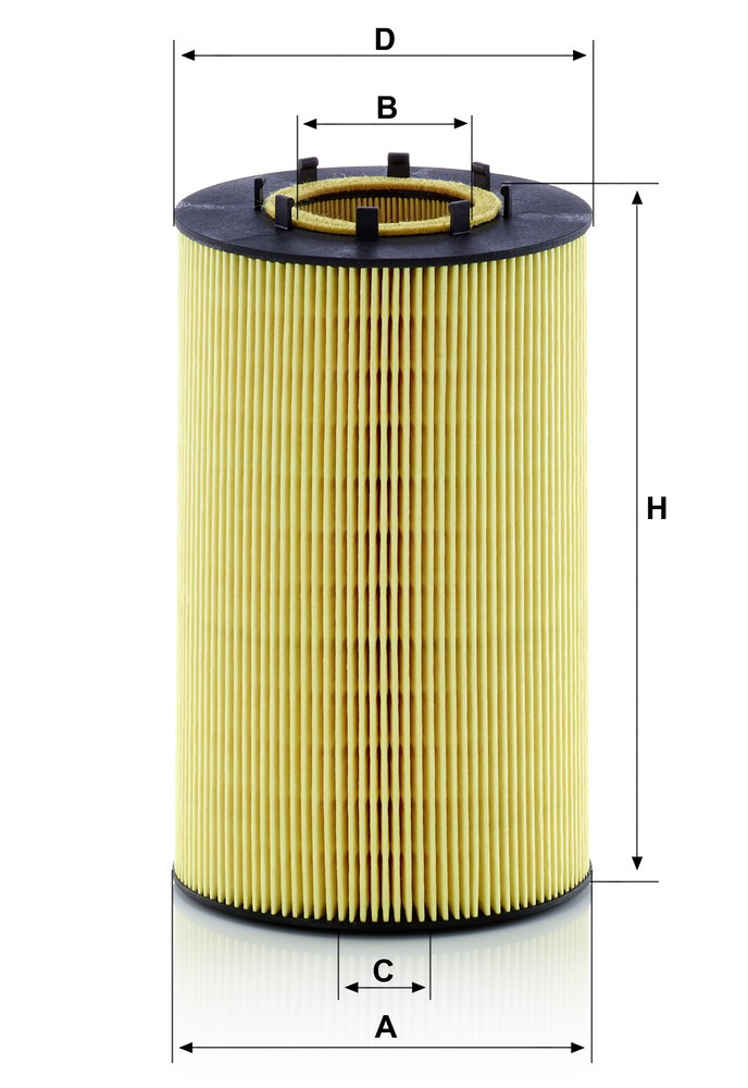 HU12122X Mann-Filter Фільтр масла