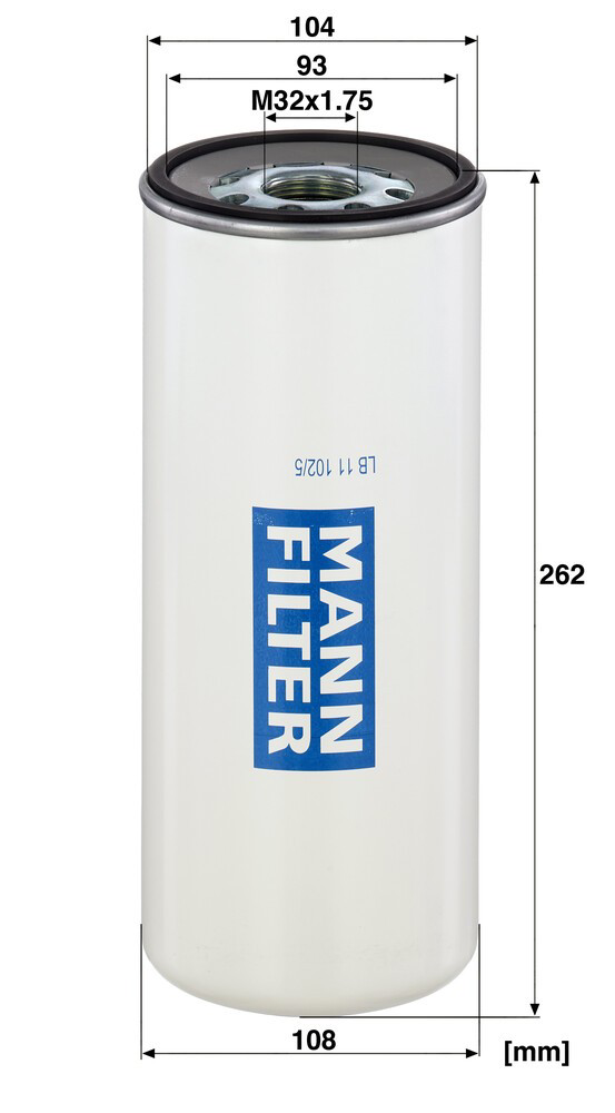 LB111025 Mann-Filter 