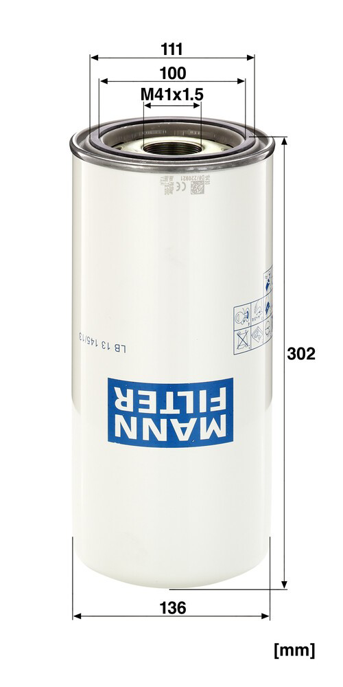  Mann-Filter LB1314513 ціна, від 102.03 USD