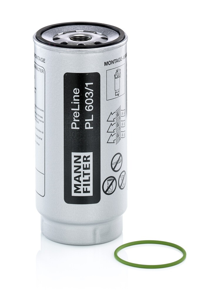 Фільтр тонкого очищення палива Mann-Filter PL6031X ціна, від 76.87 USD