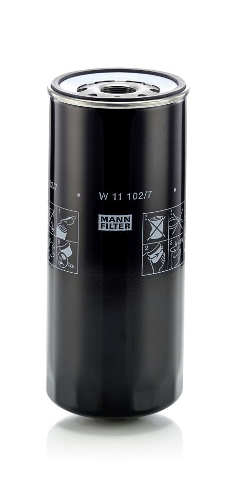 Масляний фільтр двигуна Mann-Filter W111027 ціна, від 30.21 USD