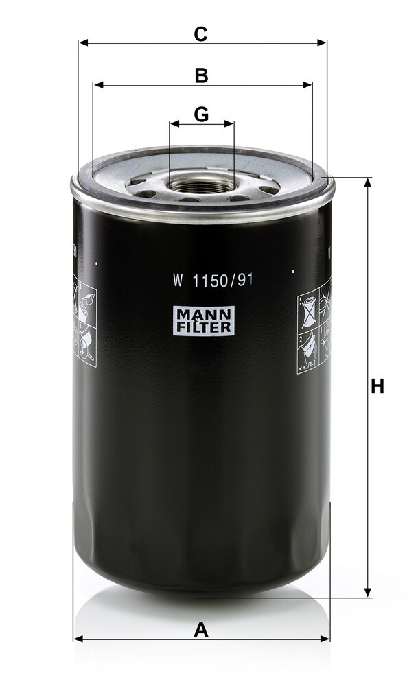 W115091 Mann-Filter 