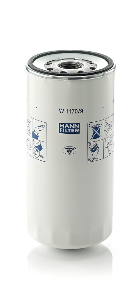Масляний фільтр двигуна Mann-Filter W11709 ціна, від 26.36 USD
