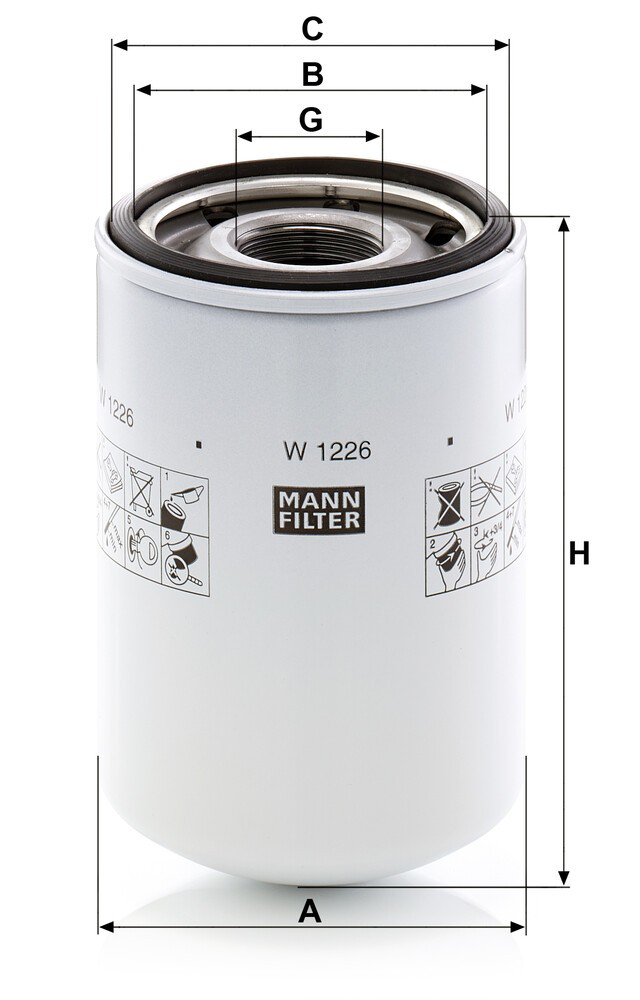 W1226 Mann-Filter 