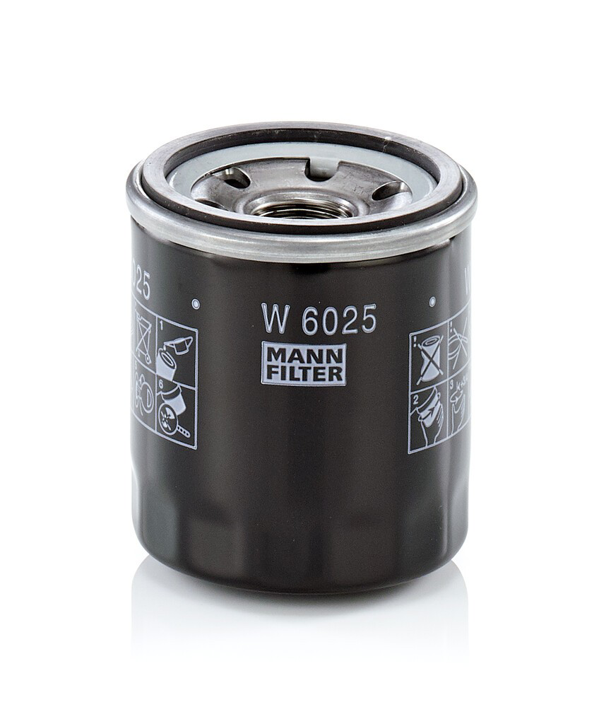 Масляний фільтр двигуна Mann-Filter W6025 ціна, від 8.39 USD