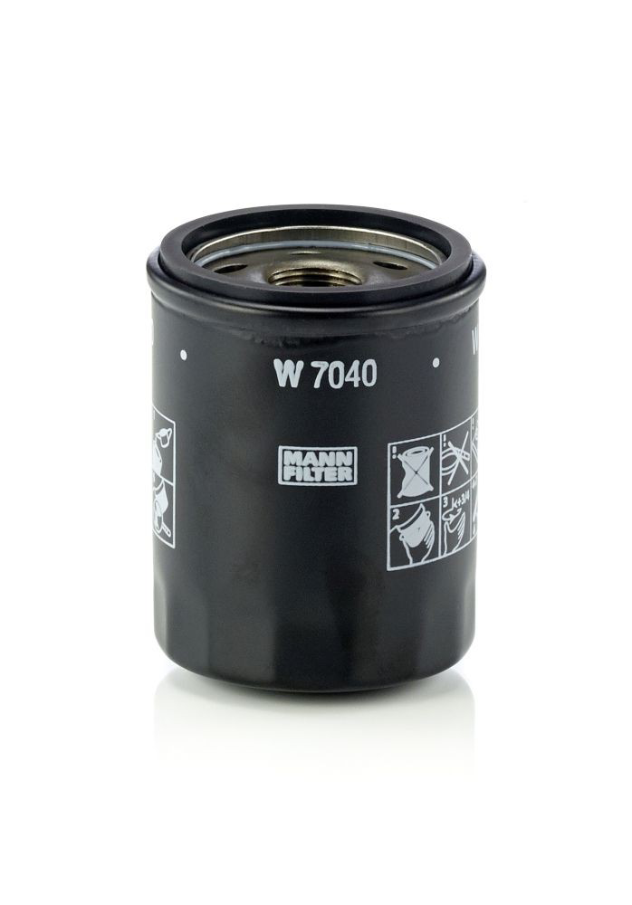 Масляний фільтр W7040 Mann-Filter