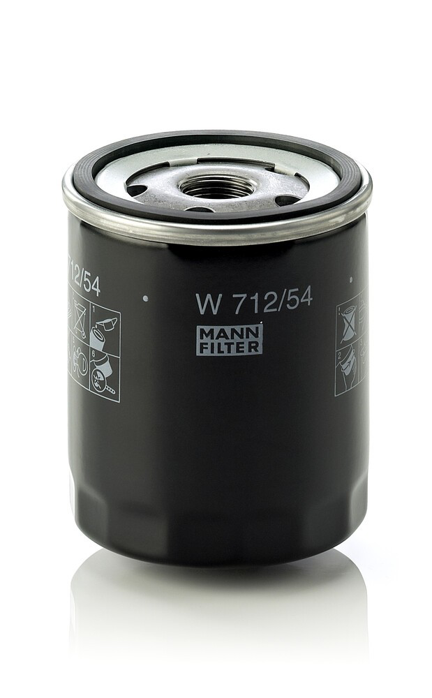 Масляний фільтр двигуна Mann-Filter W71254 ціна, від 7.73 USD