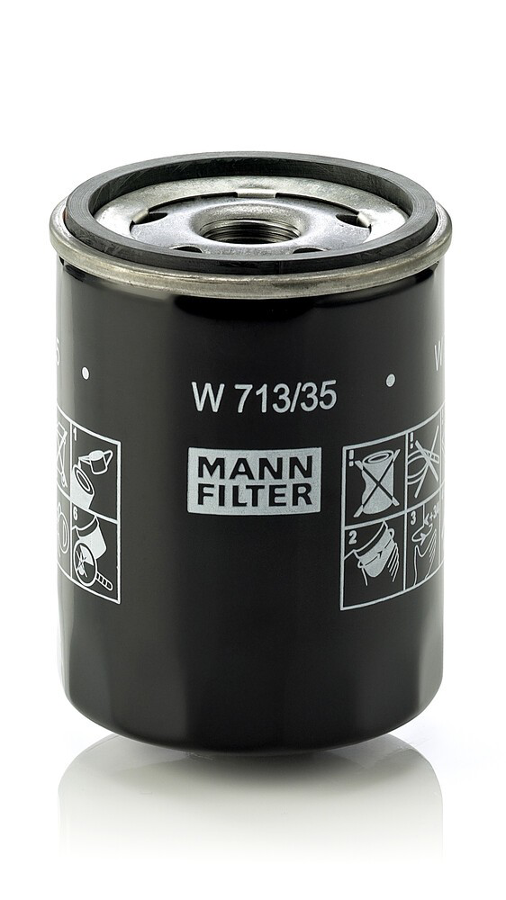 Масляний фільтр двигуна Mann-Filter W71335 ціна, від 9.37 USD