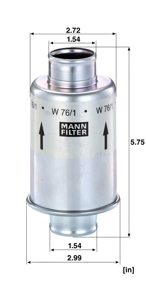 Купити W761 Mann-Filter 