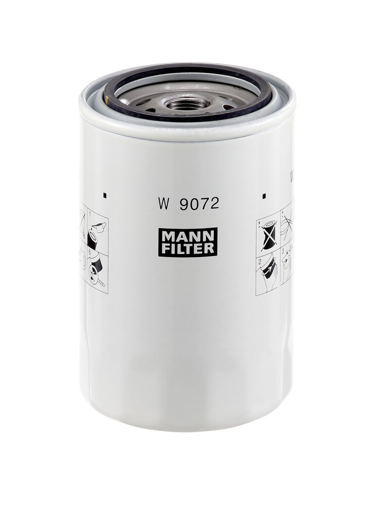 Масляний фільтр двигуна Mann-Filter W9072 ціна, від 32.84 USD