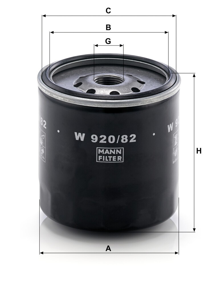 Купити W92082 Mann-Filter Фільтр очищення масла відцентровий