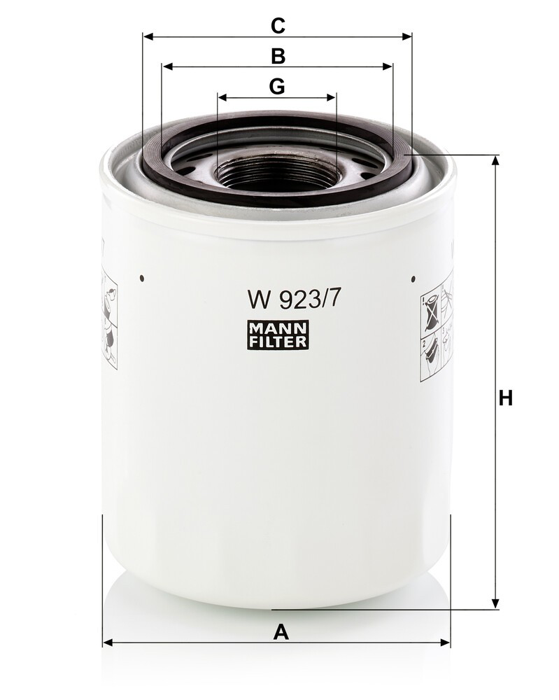 W9237 Mann-Filter 