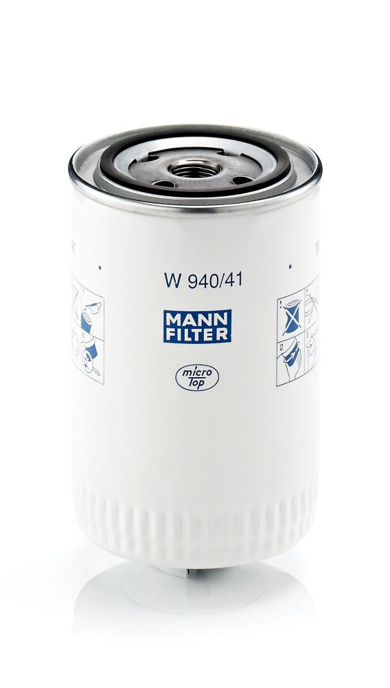Масляний фільтр двигуна Mann-Filter W94041 ціна, від 25.12 USD