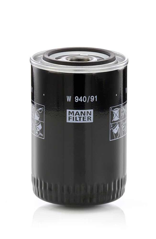 Масляний фільтр двигуна Mann-Filter W94091 ціна, від 20.39 USD