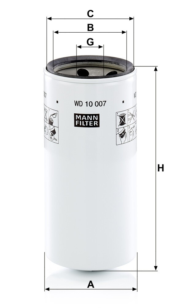WD10007 Mann-Filter 