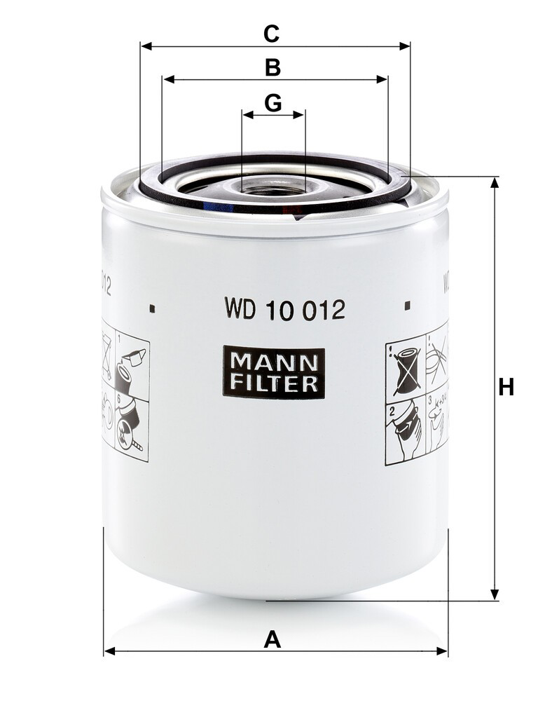 WD10012 Mann-Filter 
