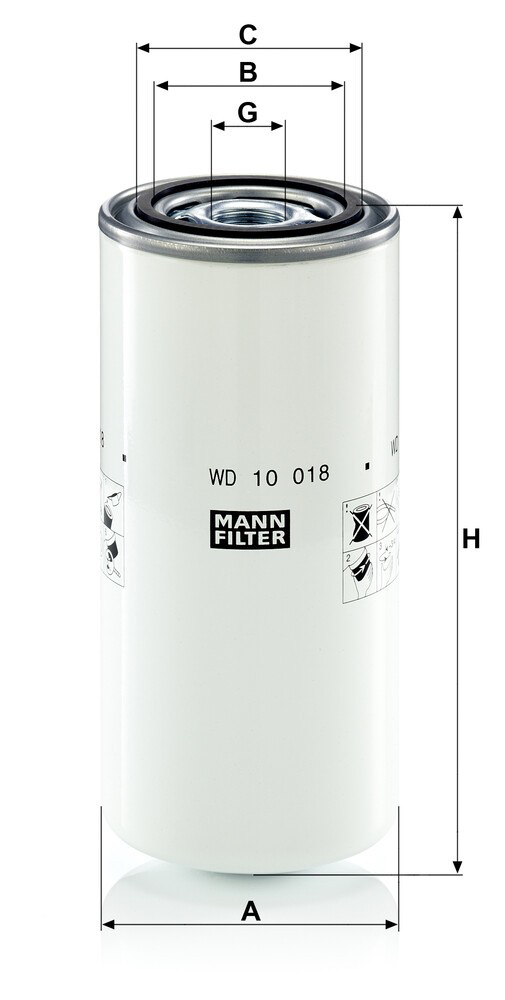 WD10018 Mann-Filter 