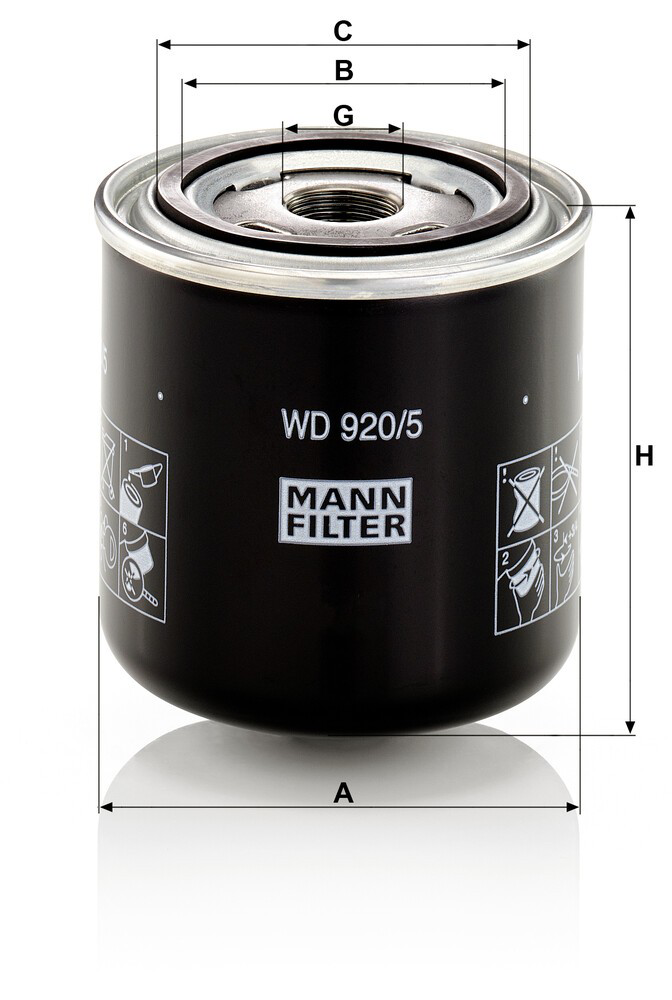 WD9205 Mann-Filter 