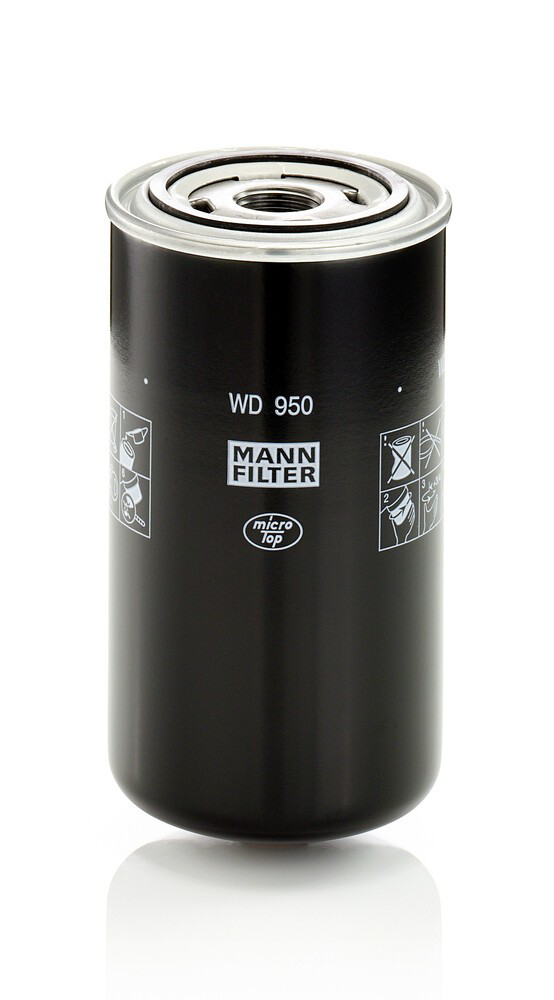 Фільтр гідравлічної системи Mann-Filter WD950 ціна, від 31.03 USD