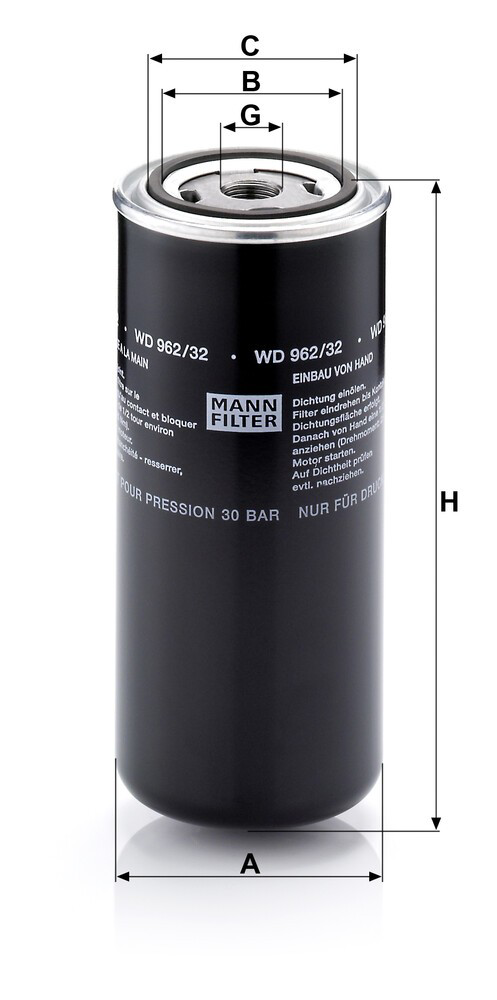 WD96232 Mann-Filter 