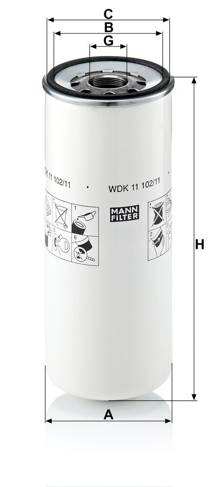 Фільтр тонкого очищення палива Renault (RVI) 7420875666 ціна, від 32.54 USD