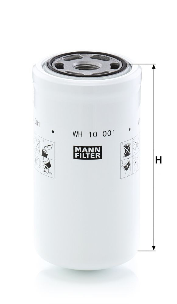 Купити WH10001 Mann-Filter Масло і фільтр в коробку автомат 