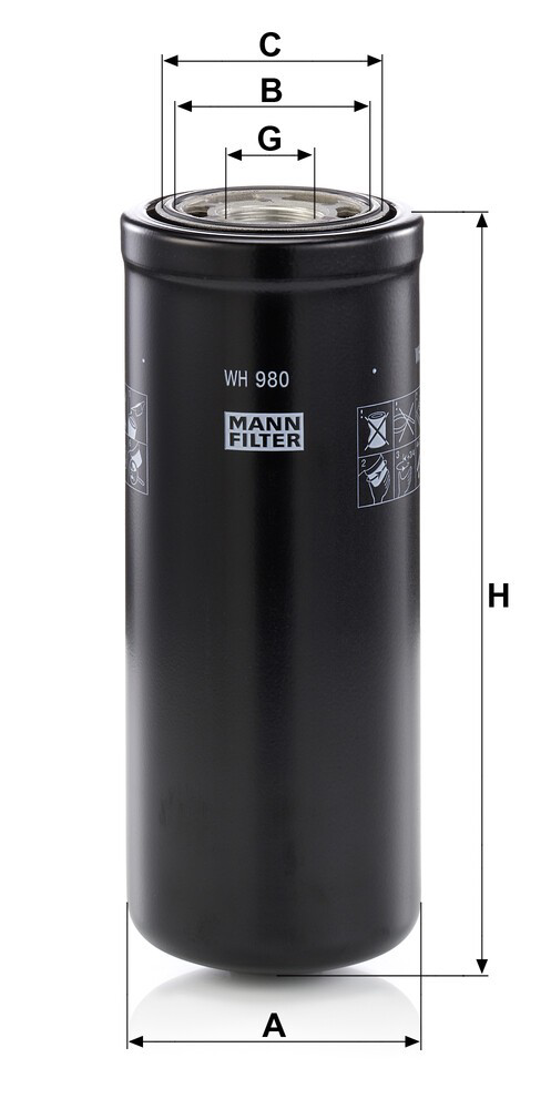 Фільтр гідравлічної системи Case N9025 ціна, від 47.46 USD