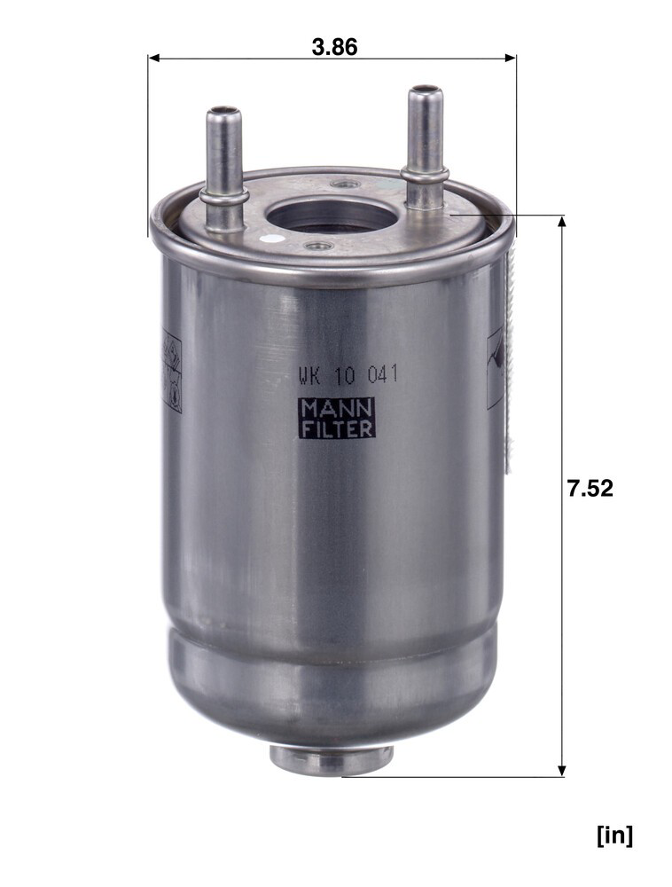 Купити WK10041Z Mann-Filter Фільтр-відстійник палива грубої очистки