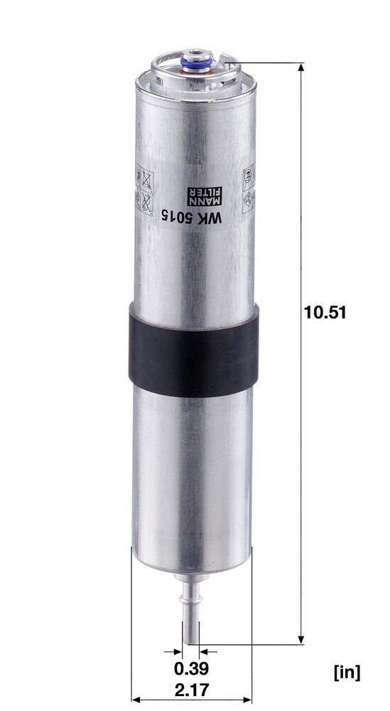 Фільтр тонкого очищення палива Mann-Filter WK5015 ціна, від 39.12 USD