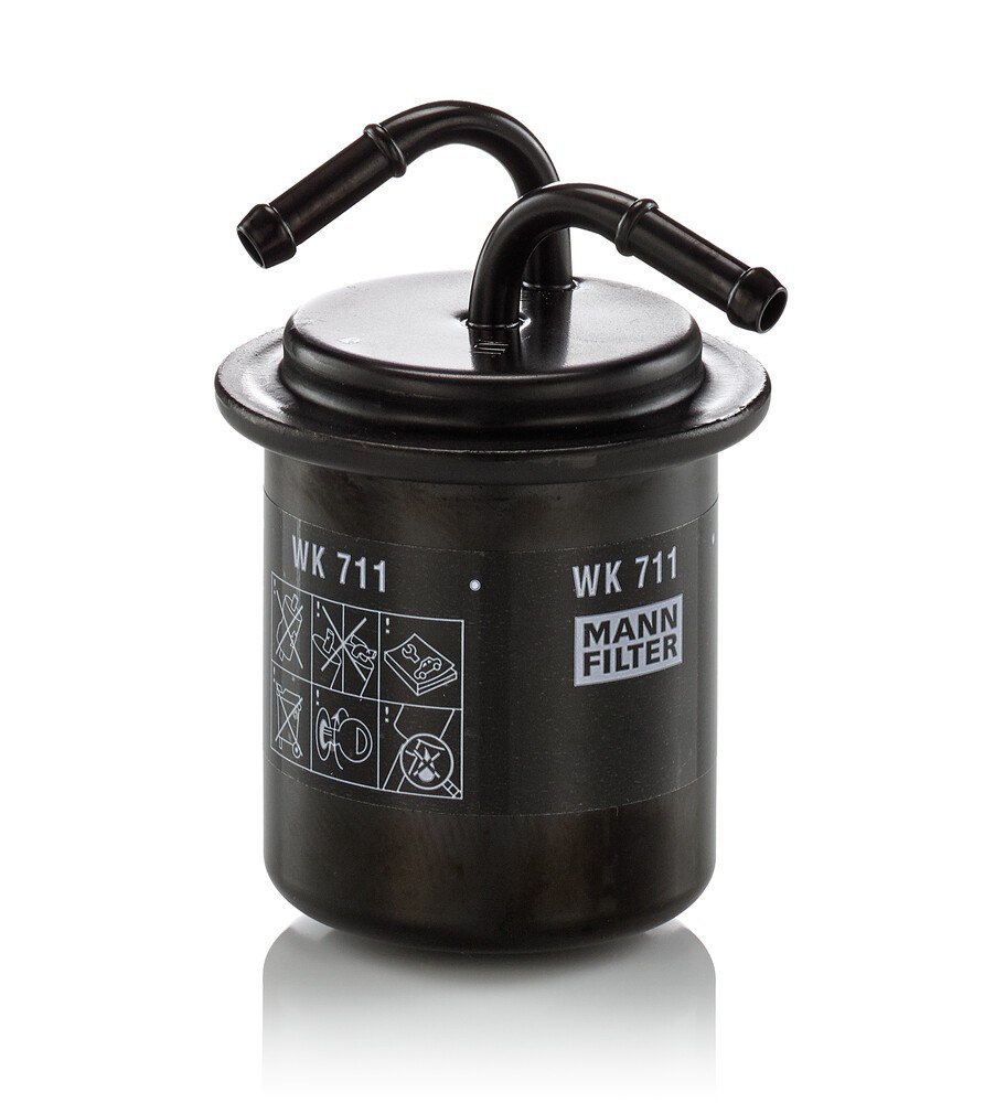 Фільтр тонкого очищення палива Mann-Filter WK711 ціна, від 6.55 USD