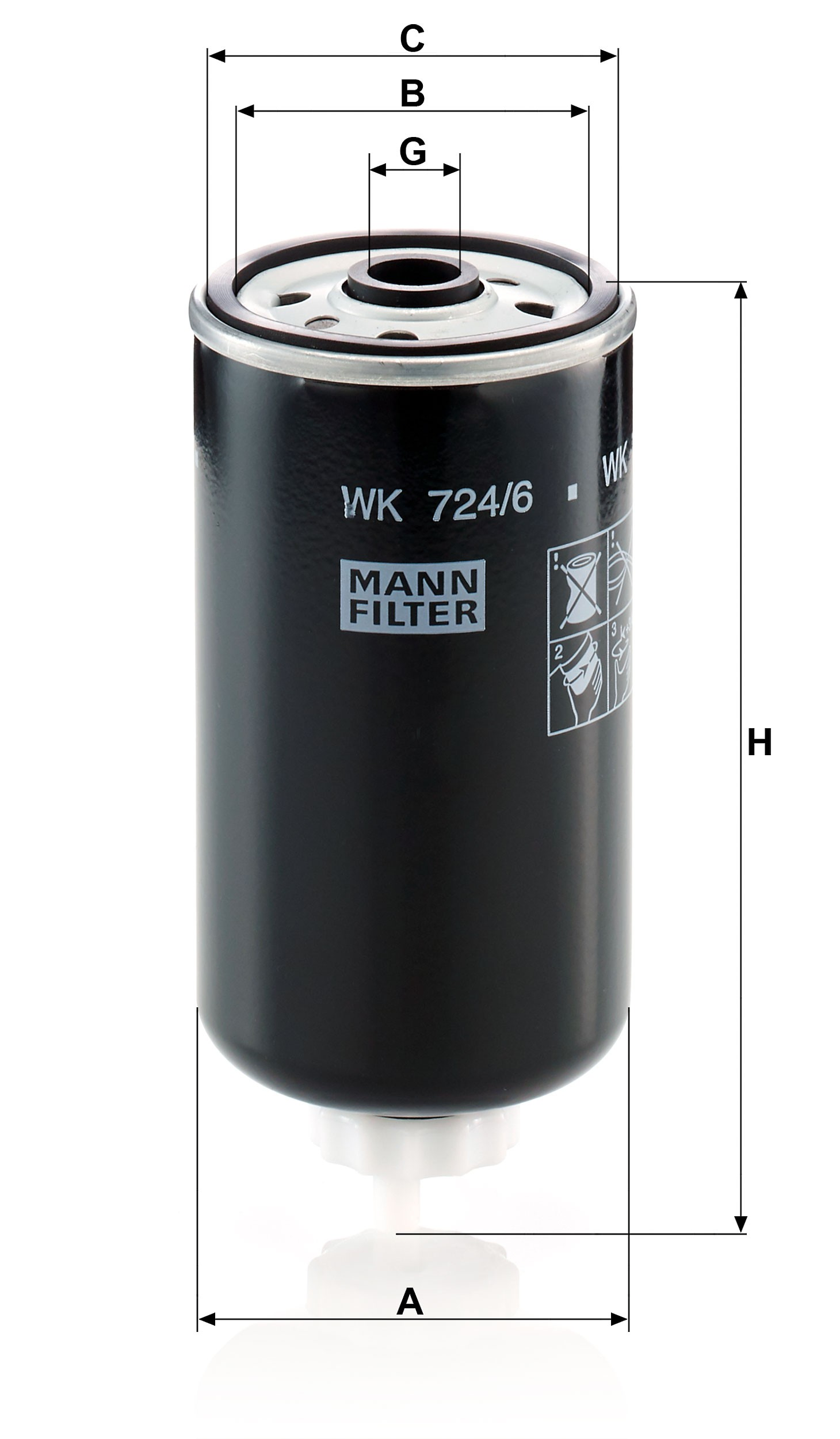 Фільтр тонкого очищення палива Case 47367180 ціна, від 17.83 USD