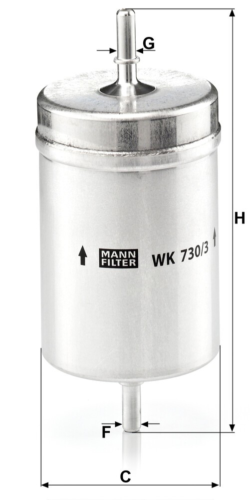 WK7303 Mann-Filter Фільтр палива