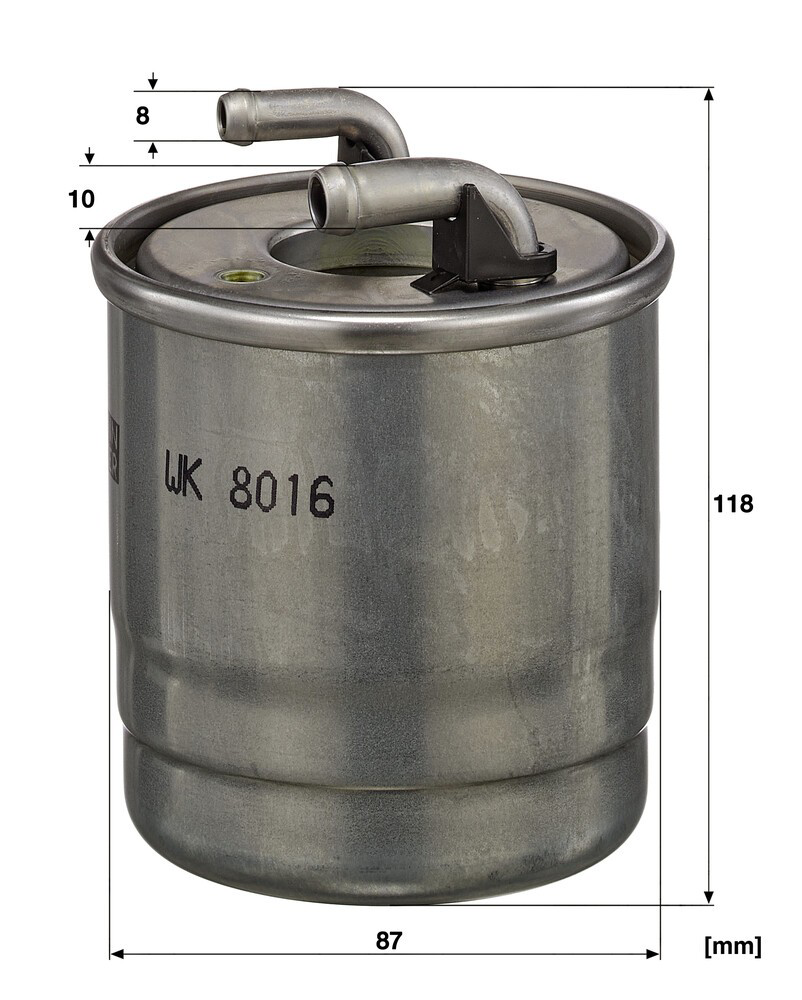 Фільтр тонкого очищення палива Mann-Filter WK8016X ціна, від 44.74 USD