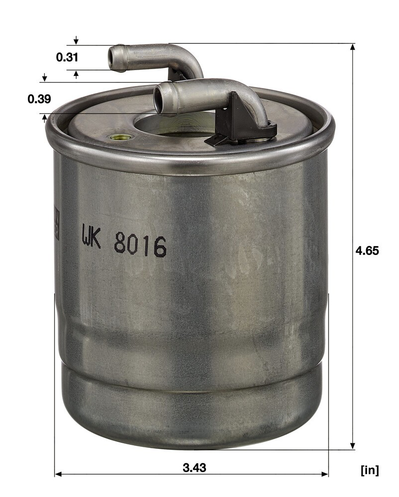 Купити WK8016X Mann-Filter Фільтр-відстійник палива грубої очистки