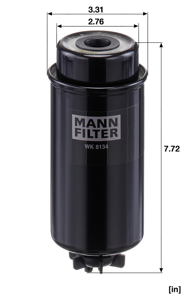 WK8134 Mann-Filter Фільтр палива