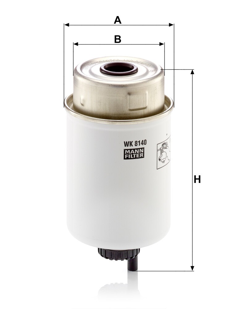 Купити P2950591 NEW Holland Фільтр-відстійник палива грубої очистки