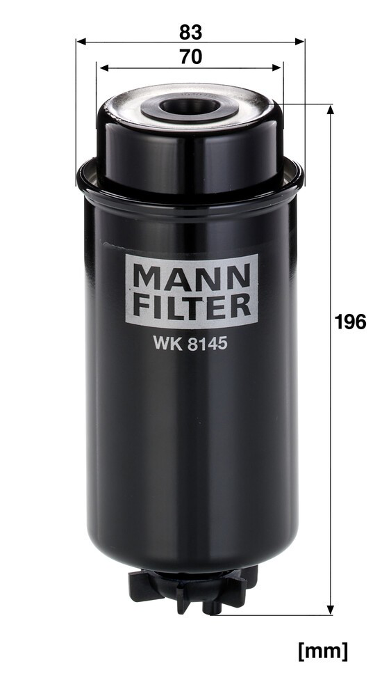 Купити WK8145 Mann-Filter Фільтр-відстійник палива грубої очистки