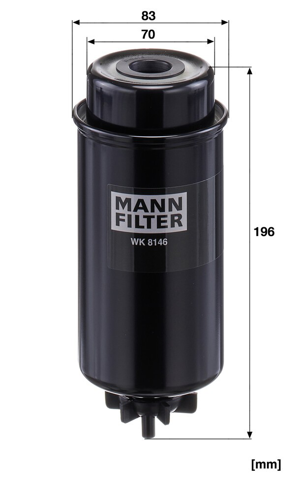 Фільтр тонкого очищення палива Fleetguard FS19835 ціна, від 32.98 USD