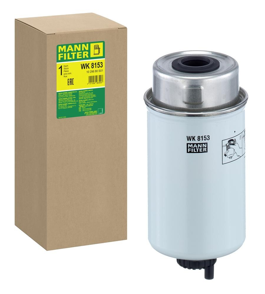 Фільтр тонкого очищення палива Mann-Filter WK8153 ціна, від 24.32 USD