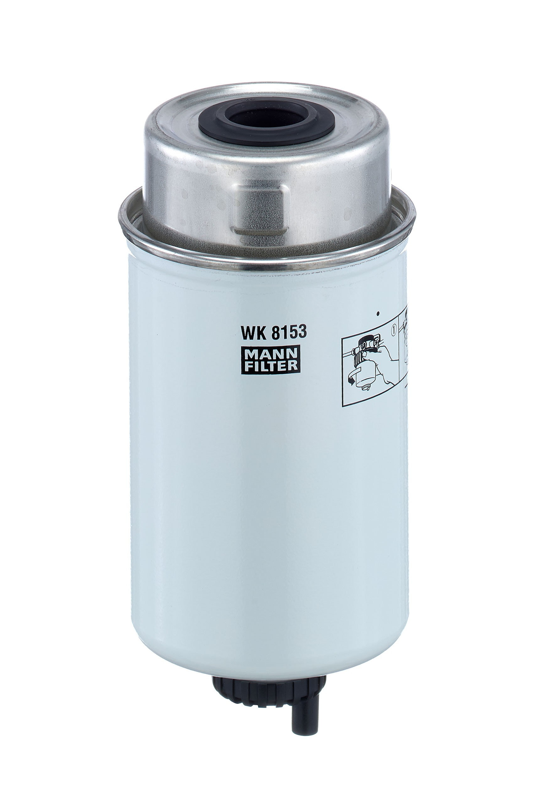 Паливний фільтр WK8153 Mann-Filter