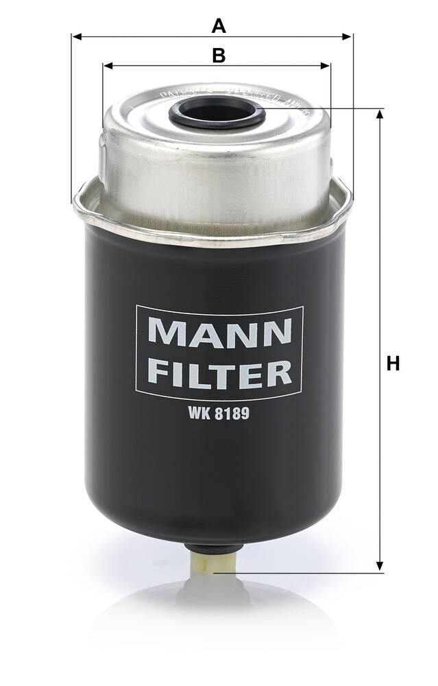 WK8189 Mann-Filter Фільтр палива