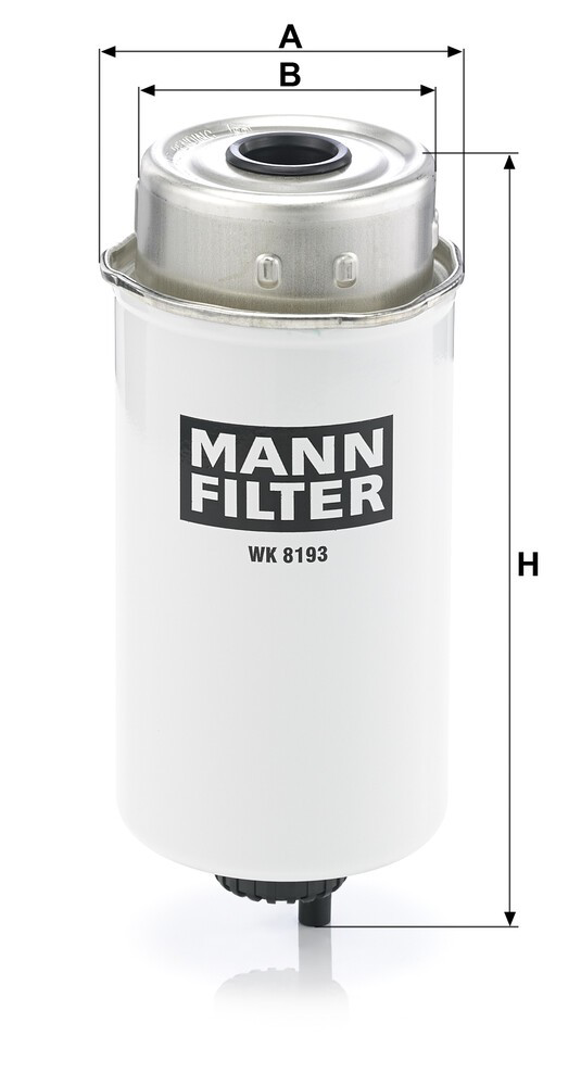 WK8193 Mann-Filter Фільтр палива