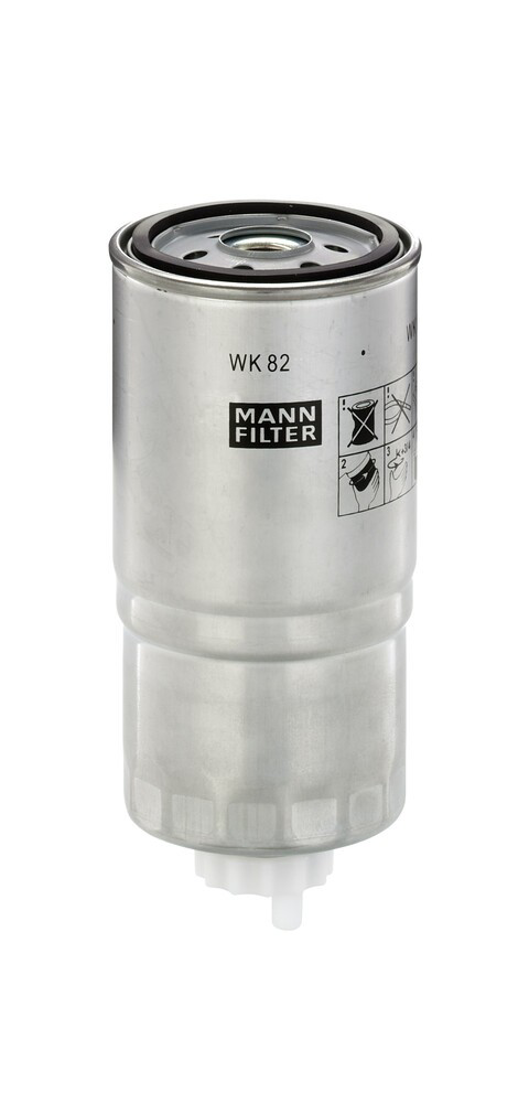 Фільтр тонкого очищення палива Mann-Filter WK82 ціна, від 28.30 USD